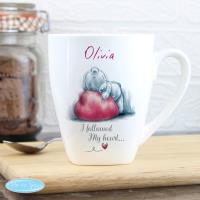 Personalised Me to You Bear Heart Latte Mug Extra Image 1 Preview
